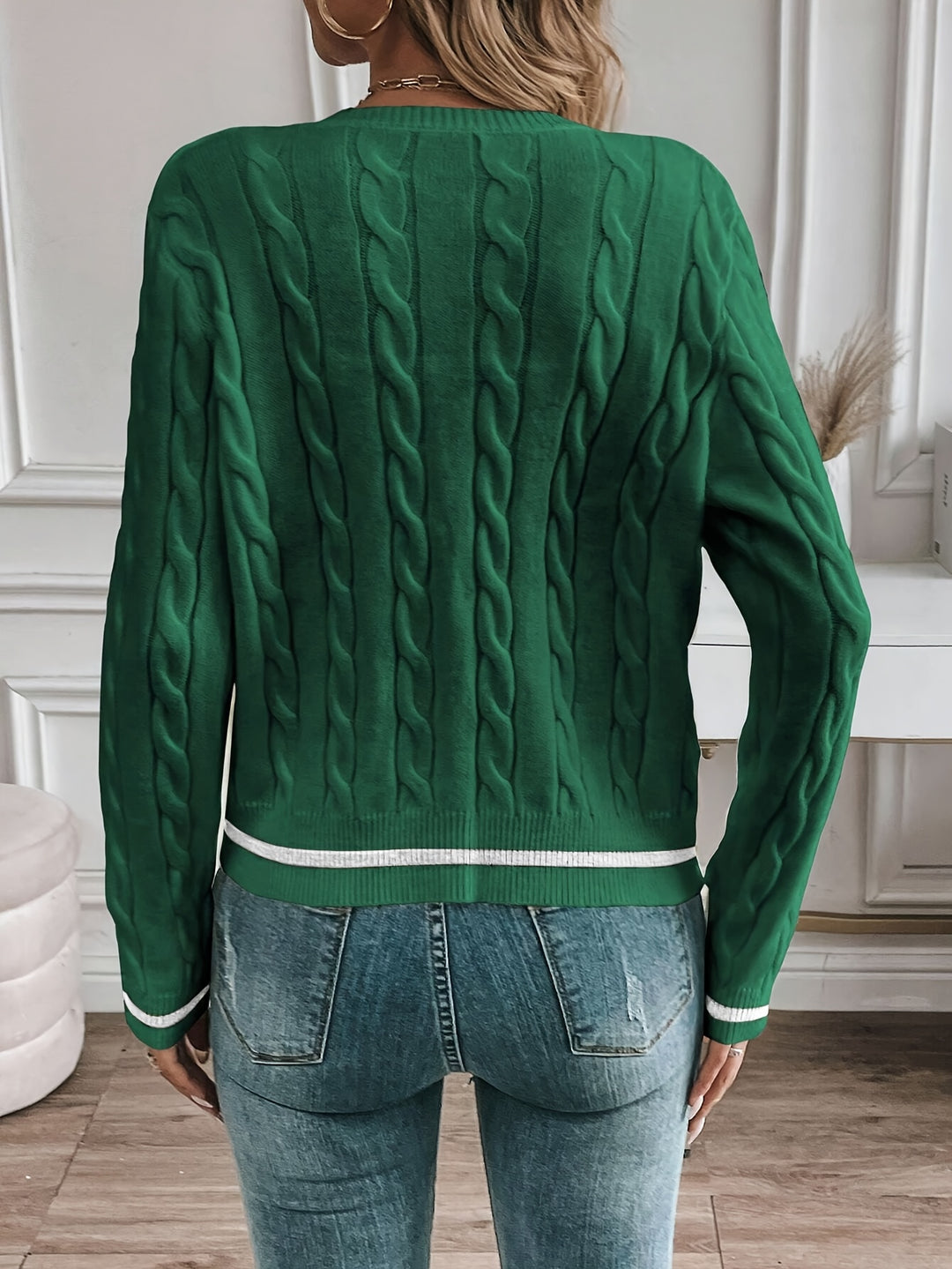 Lorenza | Cardigan Elegante con Bottoni a Maglia