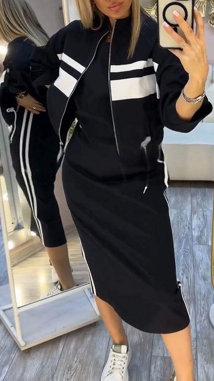 Delia | Set Elegante con Abito e Giacca