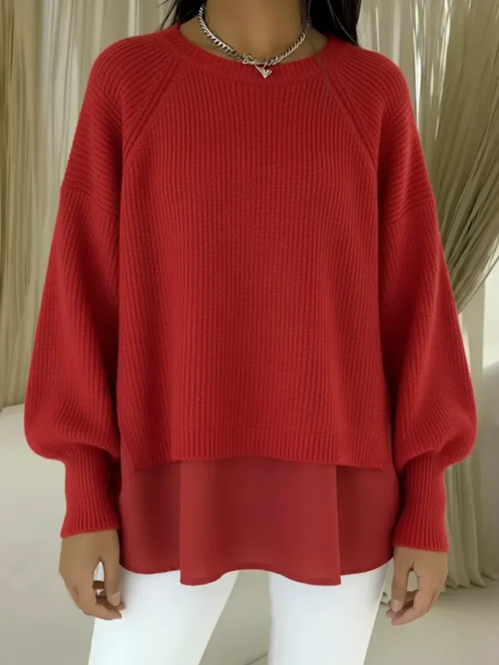 Genoveffa | Maglione Effetto Due Pezzi