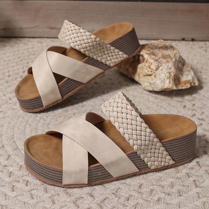 Donatella | Sandali Eleganza Intrecciata