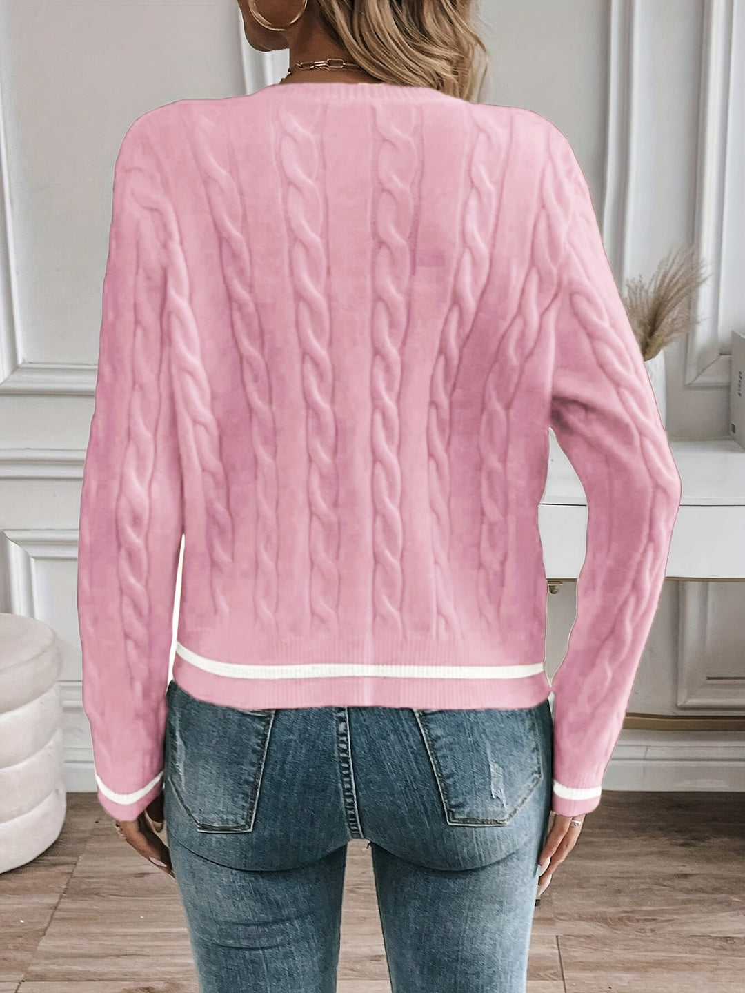 Lorenza | Cardigan Elegante con Bottoni a Maglia