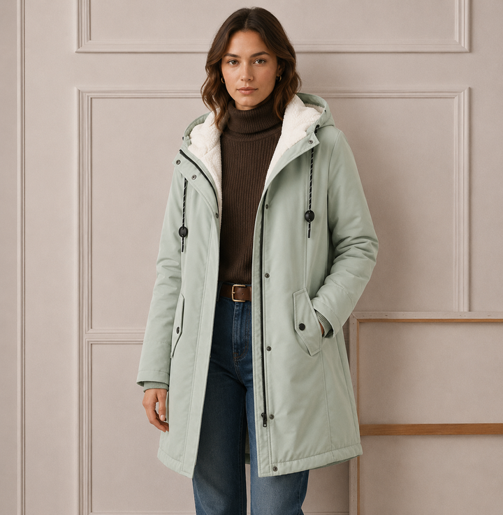 Valentina | Cappotto Invernale con Cappuccio