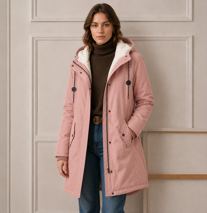 Alessia | Cappotto Invernale con Cappuccio