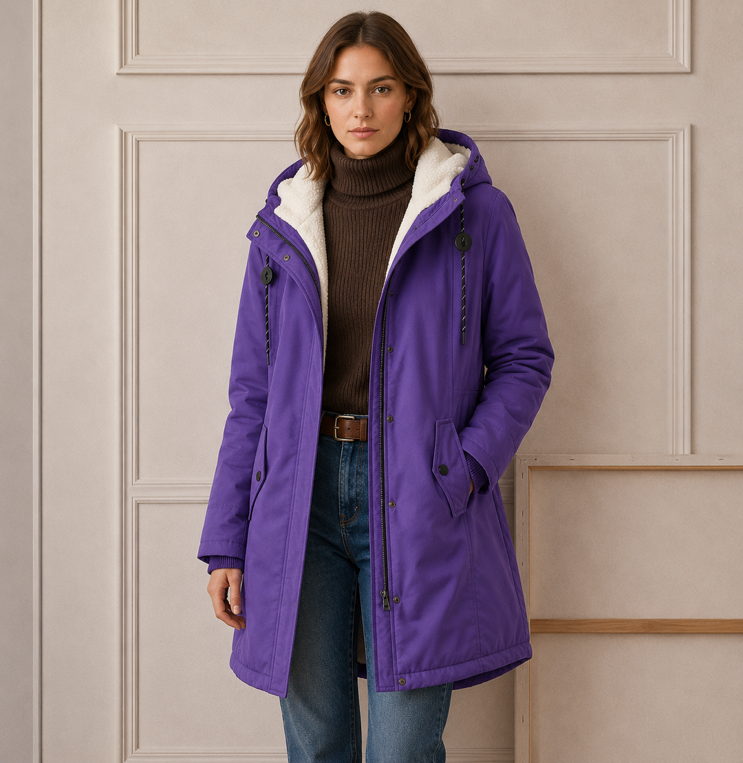 Valentina | Cappotto Invernale con Cappuccio