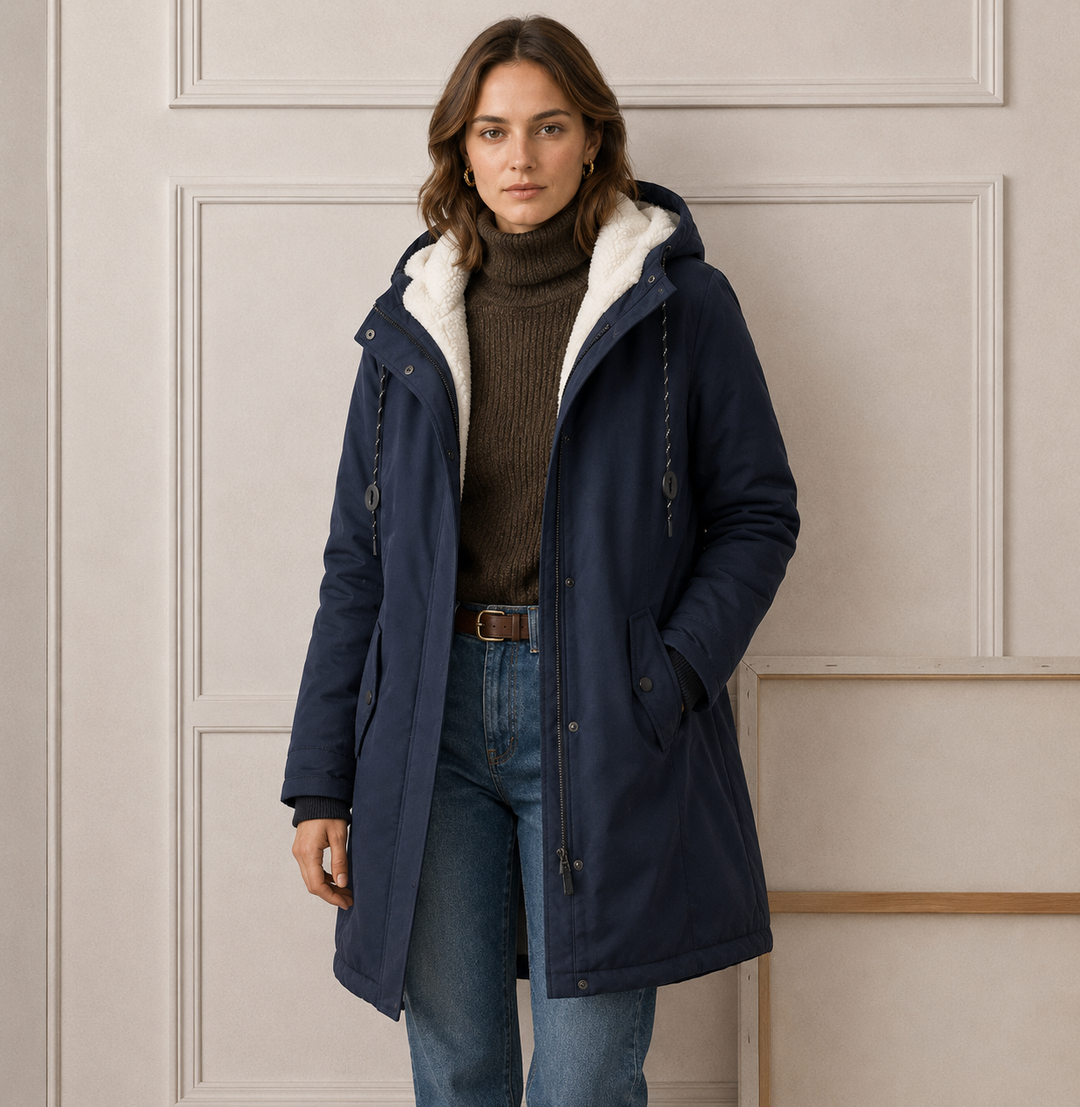 Sofia | Cappotto Invernale con Cappuccio