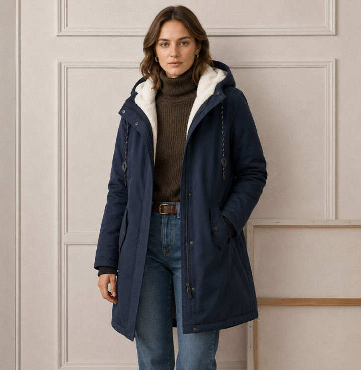 Sofia | Cappotto Invernale con Cappuccio