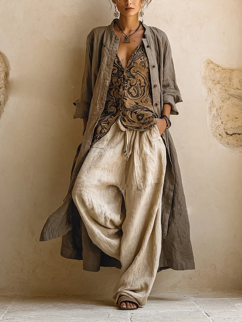 Giulietta | Completo Bohemien Fluido Stratificato