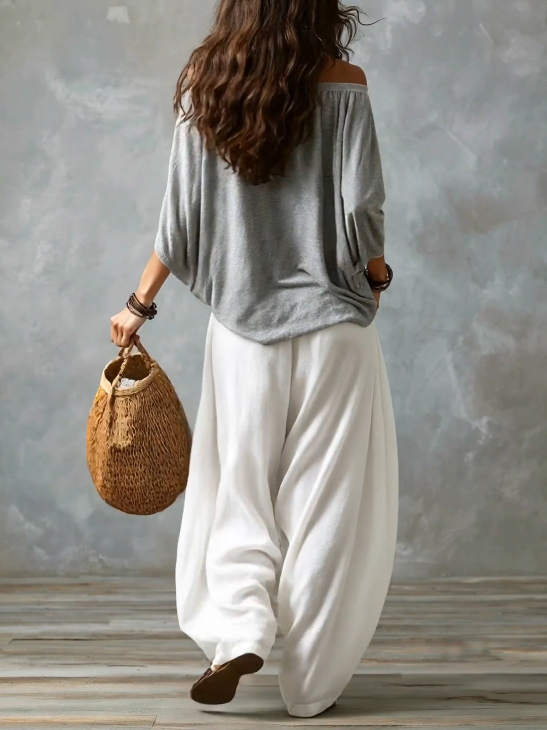 Ilenia | Completo Bohemien Fluido Lantern