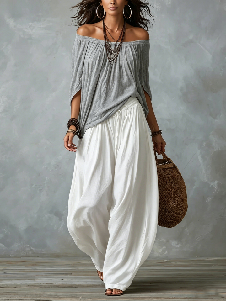 Ilenia | Completo Bohemien Fluido Lantern