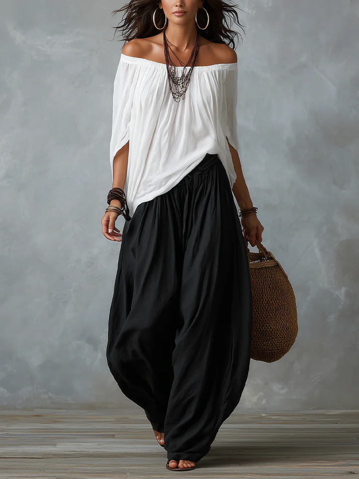Ilenia | Completo Bohemien Fluido Lantern