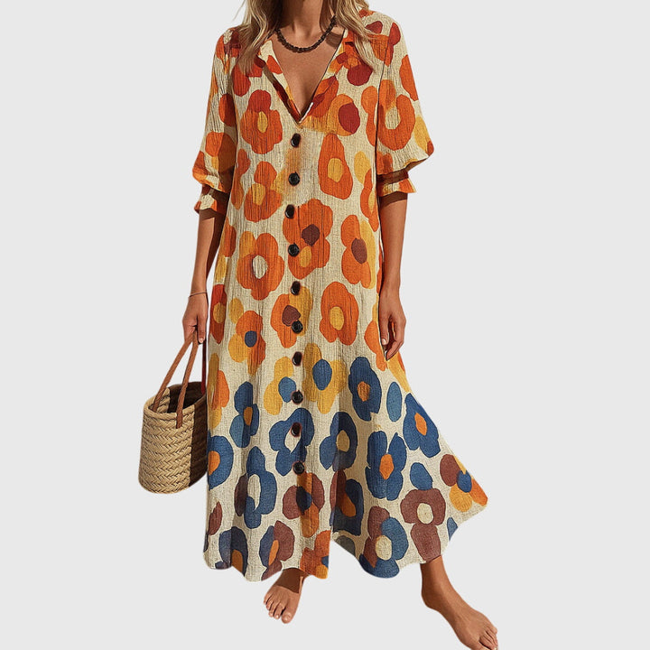 Gelsomina | Abito Boho Elegante e Snellente
