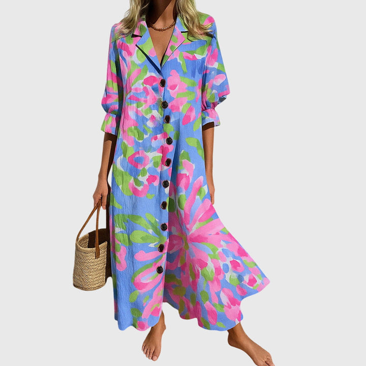 Gelsomina | Abito Boho Elegante e Snellente