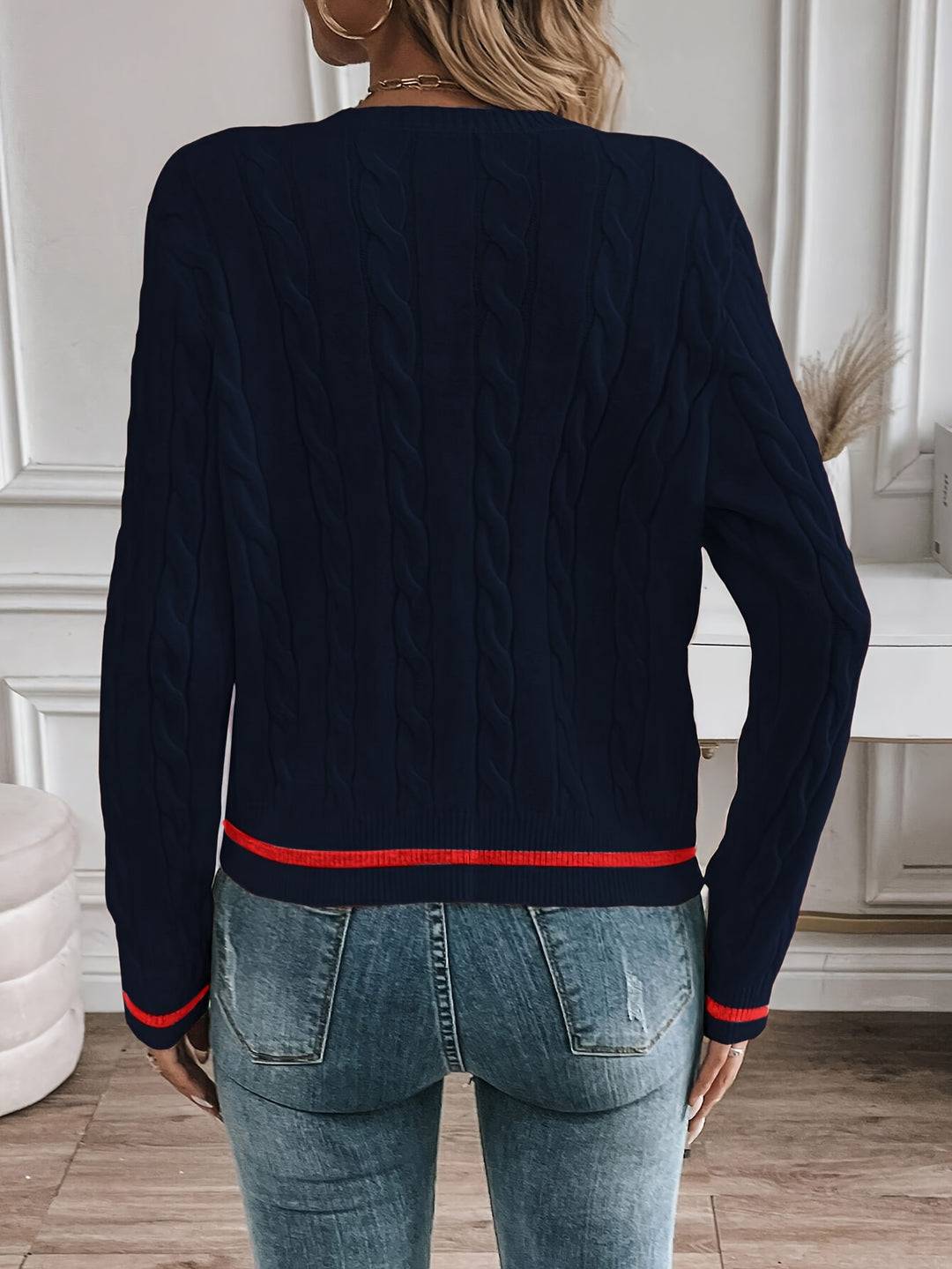 Lorenza | Cardigan Elegante con Bottoni a Maglia