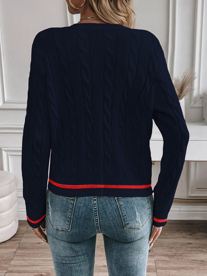Lorenza | Cardigan Elegante con Bottoni a Maglia