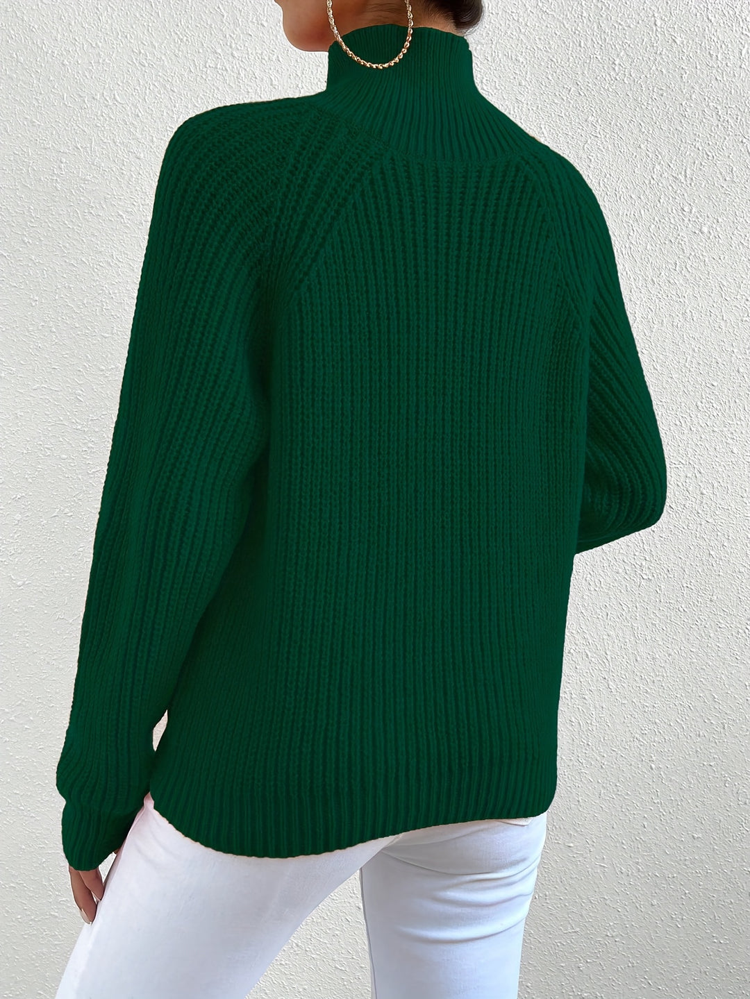 Altea | Maglione a Collo Alto a Tinta Unita