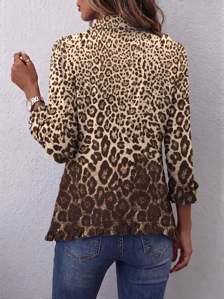 Lucia | Giacca Stampa Leopardo