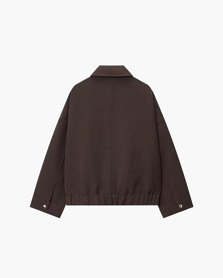 Gina | Giacca Bomber con Tasche a Pattina