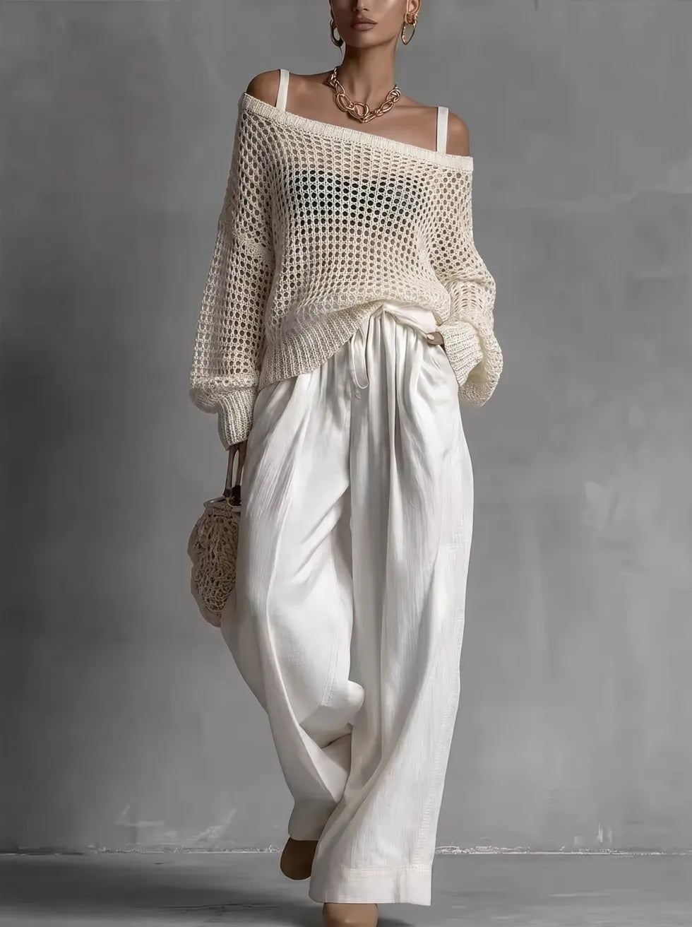 Viola | Completo Fluido con Tasche